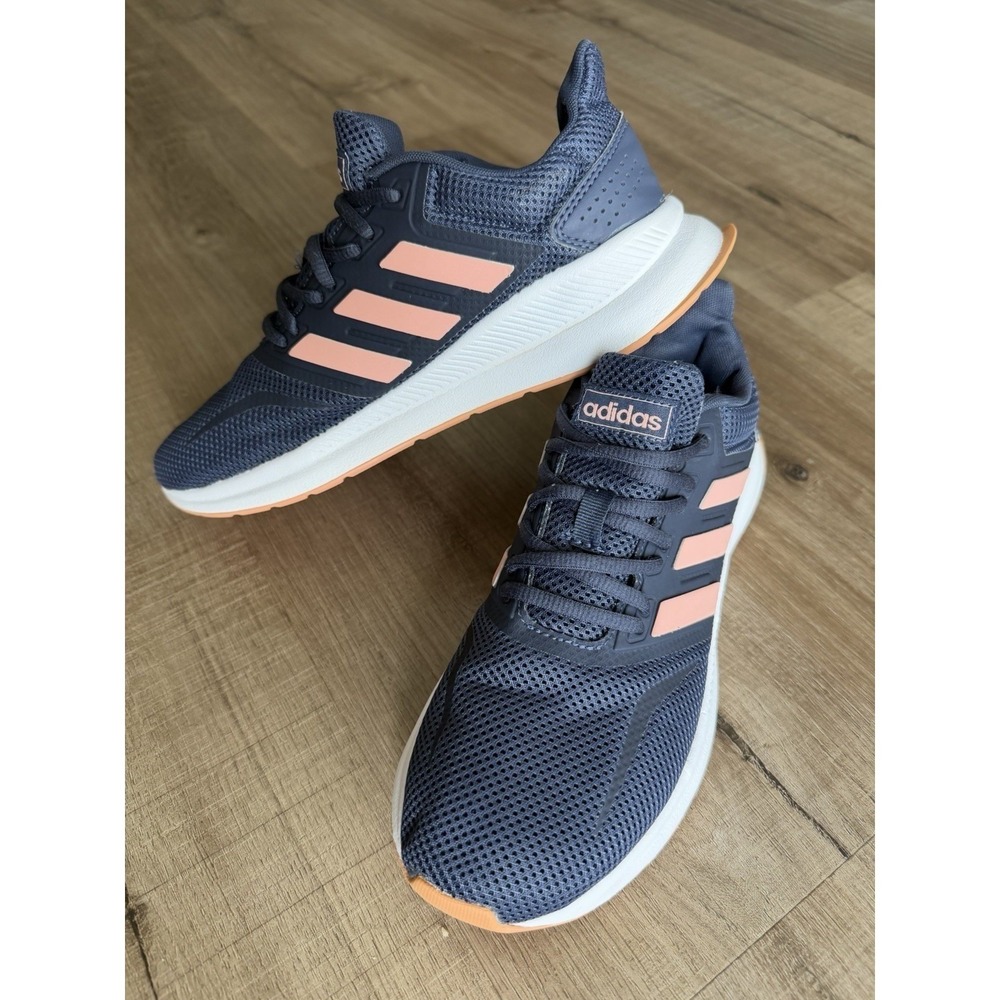 adidas F36271 Navy Blue/Pink/White Men's Running‎ Shoes Mesh Lace Up Low Top